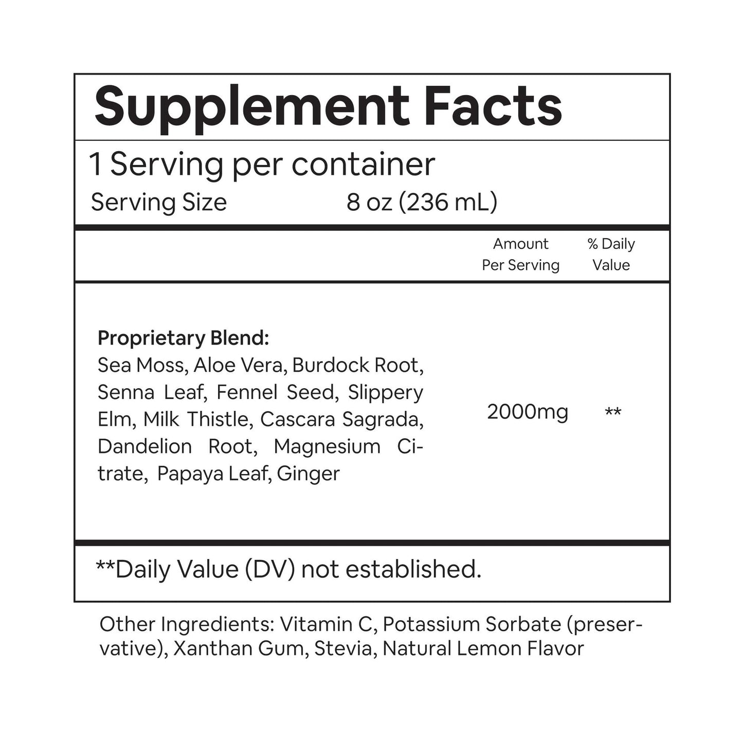 Sea Moss 1 Day Cleanse