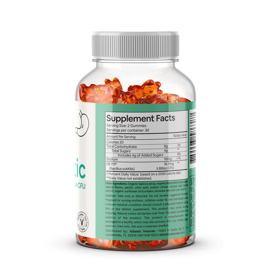 Organic Probiotic Gummies | Vegan 60ct